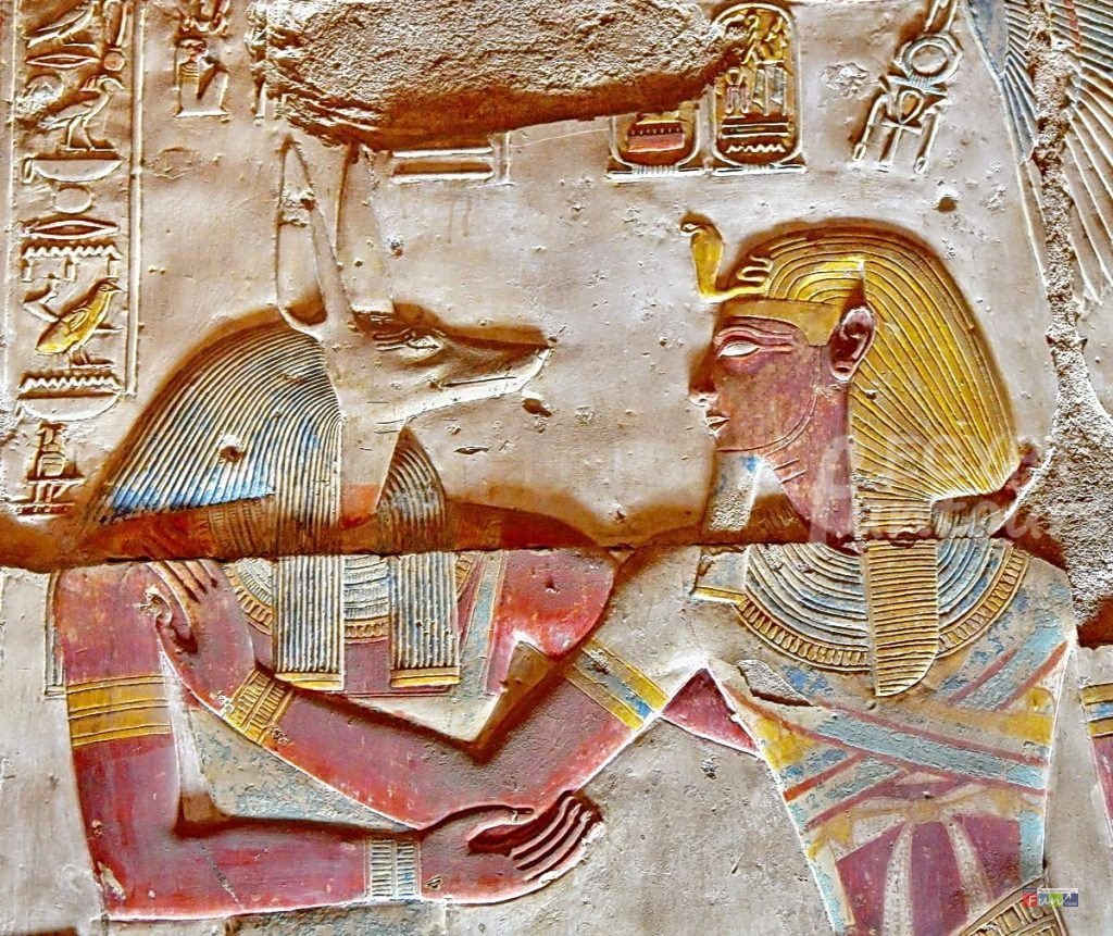 Anubis, the mummification god of ancient Egypt
