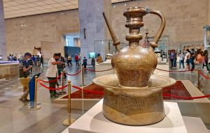 Basin Ewer - Islamic Artifacts in The National Museum of Egyptian Civilization