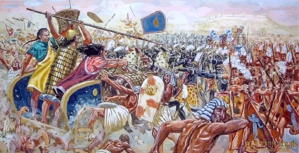 battle of kadesh ramses II Egypt Fun Tours