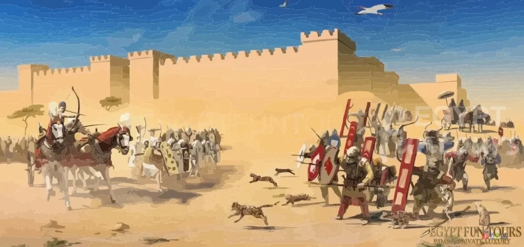 battle of pelusium psametik III Egypt Fun Tours