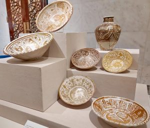 Group of ceramic vessels - Islamic Artifacts in The National Museum of Egyptian Civilization
