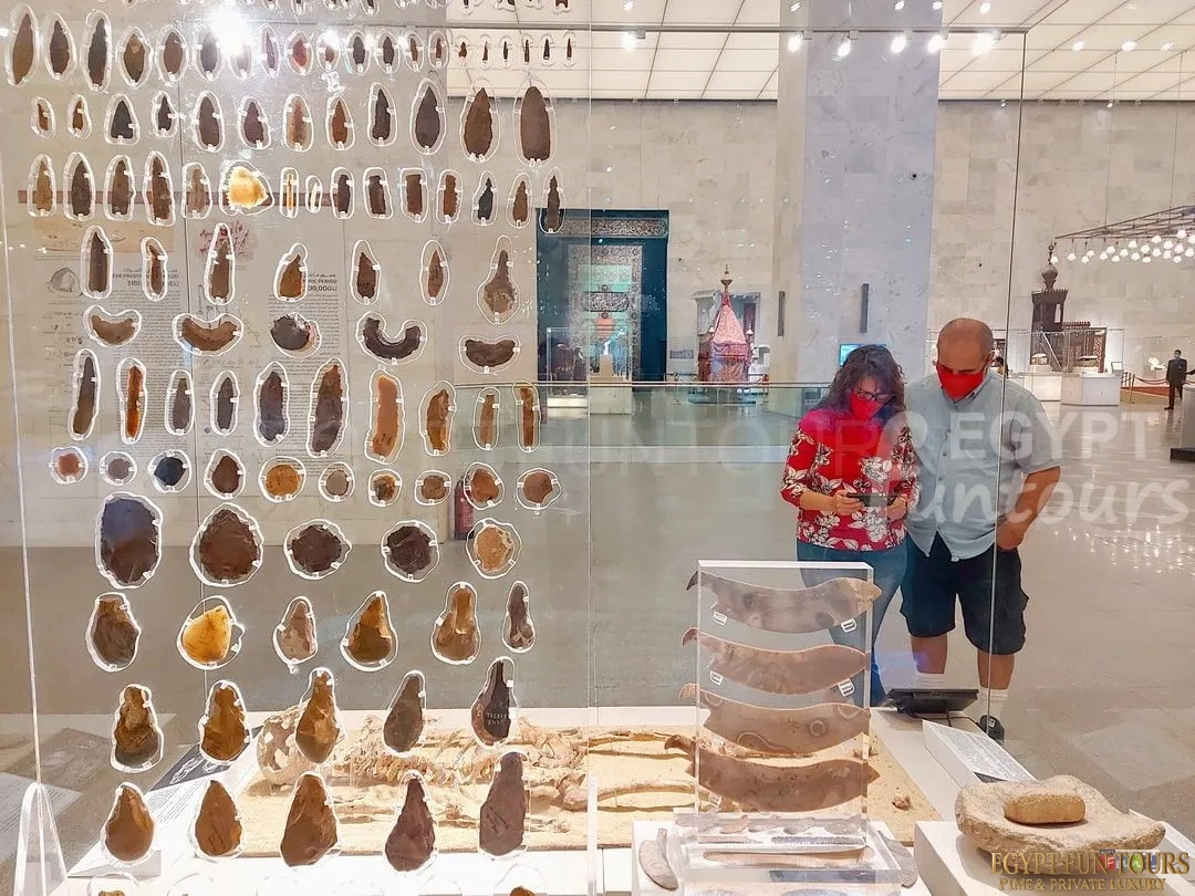 stone tools NMEC Egypt Fun Tours