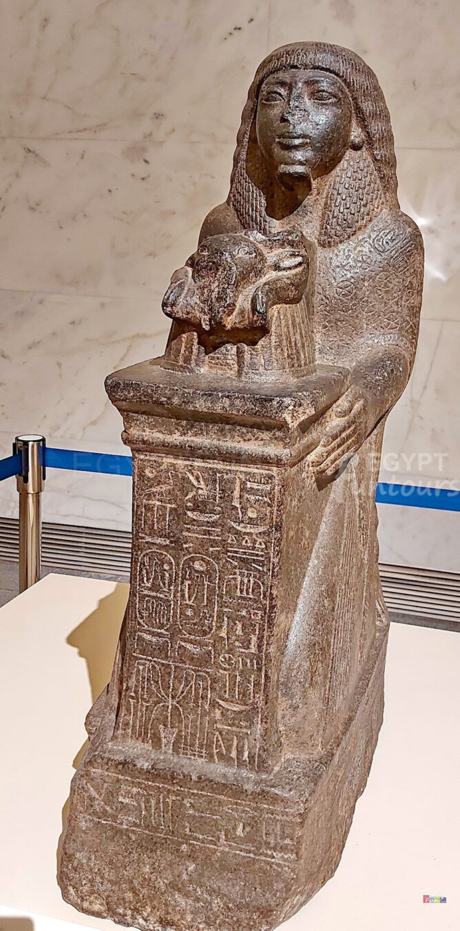 (NMEC) The National Museum of Egyptian Civilization - Dynastic Period Artifacts at the NMEC