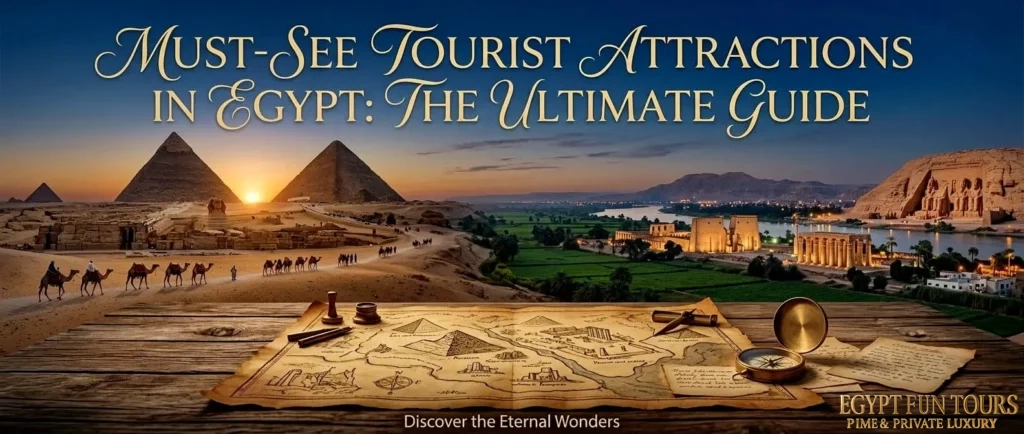Must-See Tourist Attractions in Egypt; The Ultimate Guide