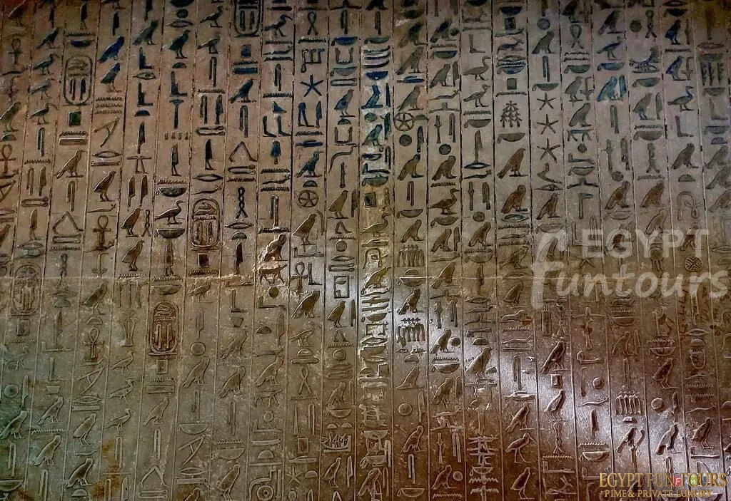 THe pyramids text ancient egyptian book of dead egypt fun tours