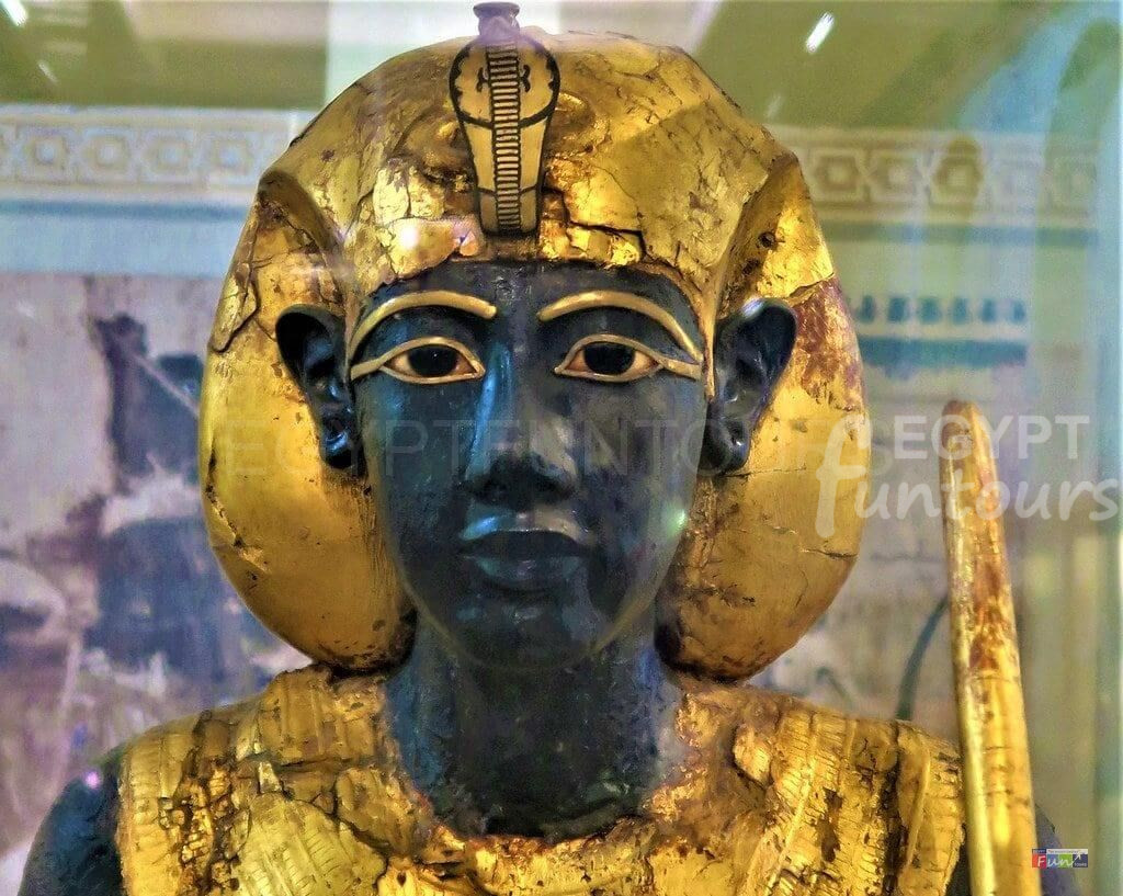 Tutankhamun's Life-like Statues - Egypt Fun Tours
