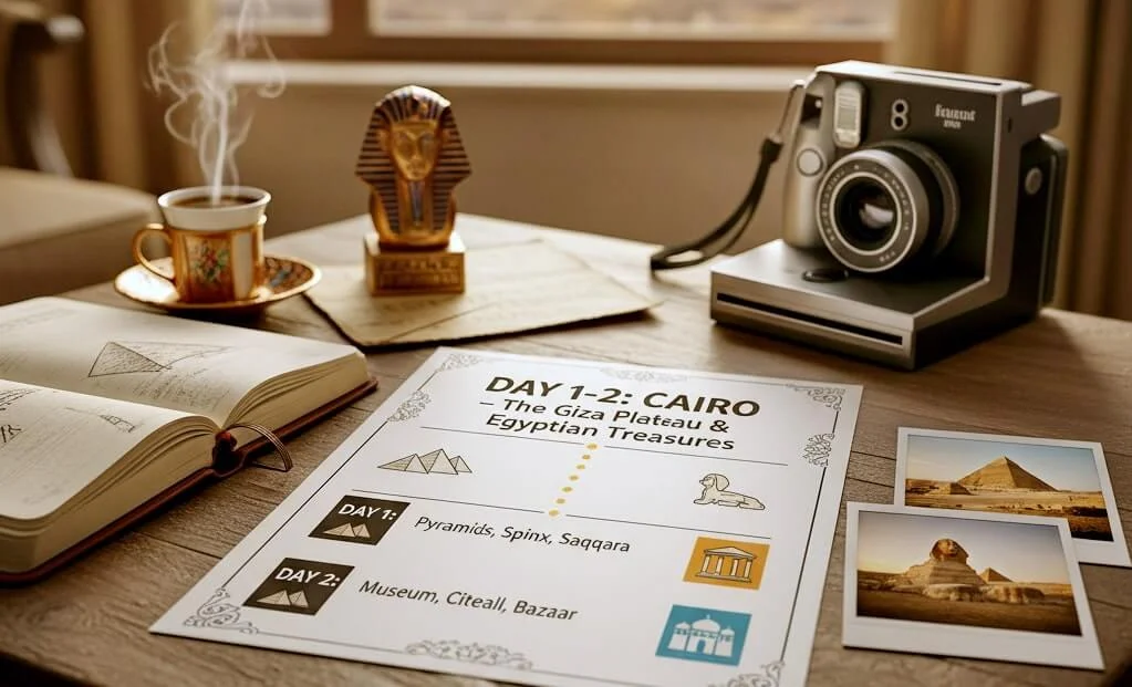 Days 1 & 2 Cairo - The Giza Plateau and Egyptian Treasures