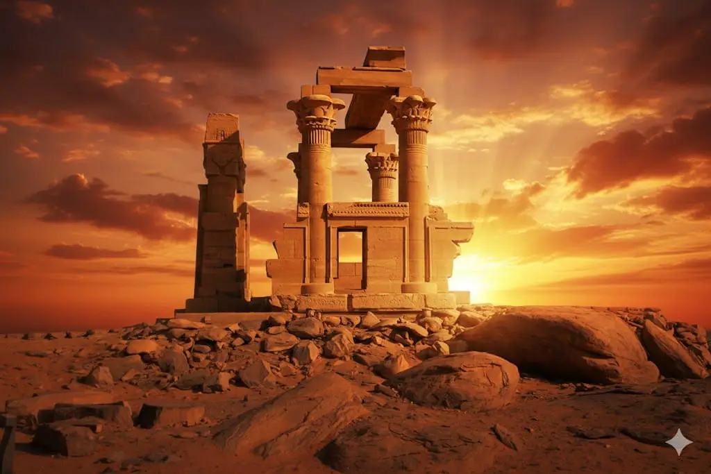 A Temple of Three Cultures; Nubian, Egyptian & Roman