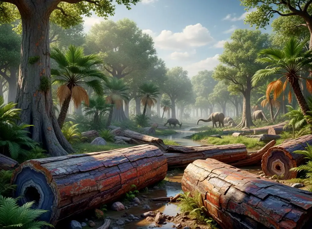 A Journey to the Oligocene Epoch; The petrified Forest in Fayoum