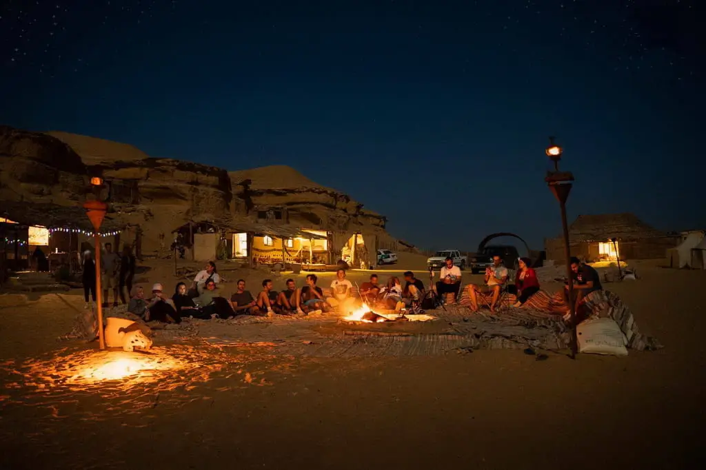 Camping at Qatrani Camp