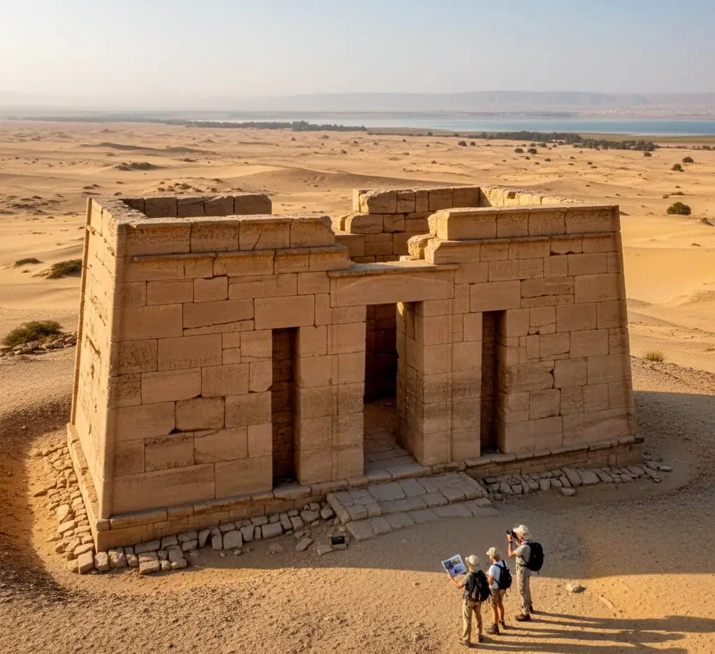 Qasr El-Sagha; The Temple's Enigmatic Design