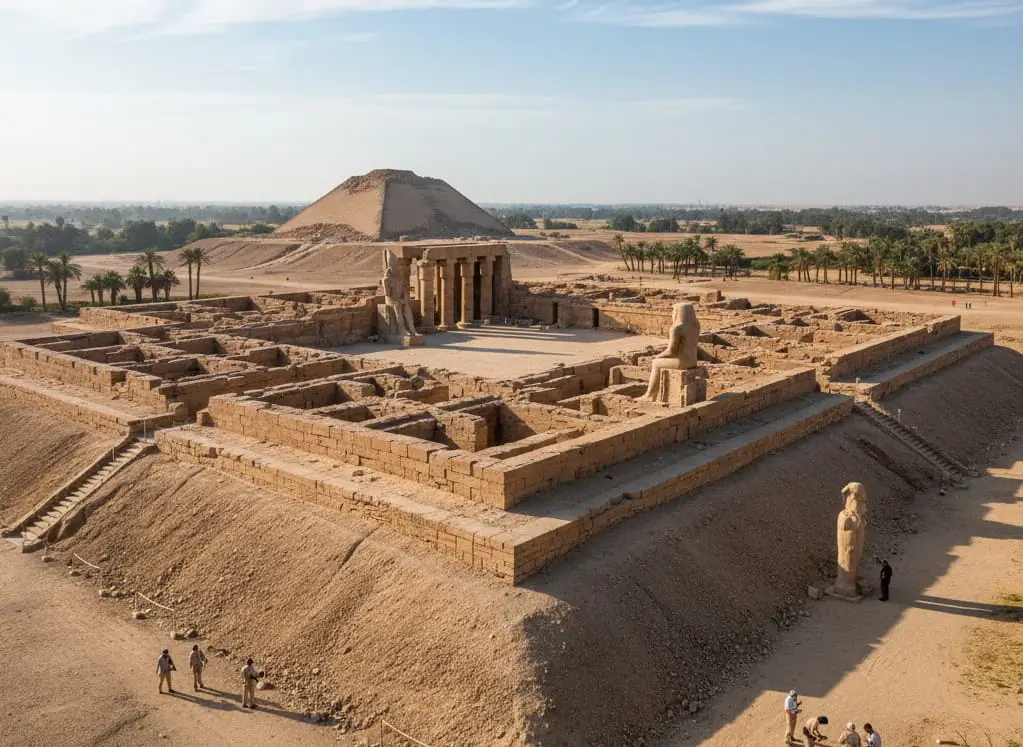 The Mortuary Temple Of Amenmehat III