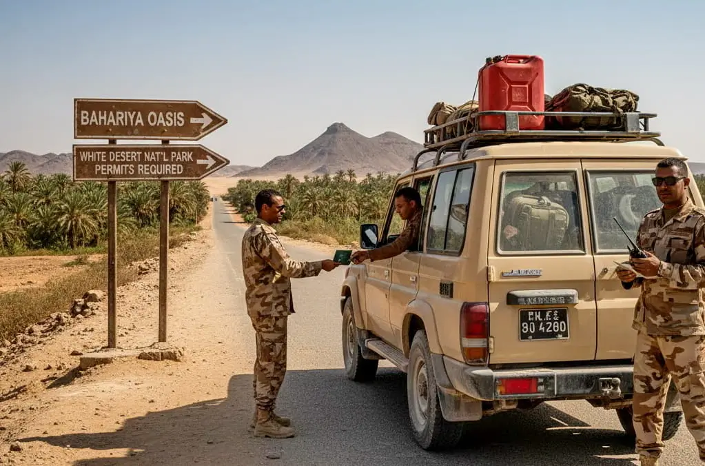Baharia Oasis; Essential Travel Logistics
