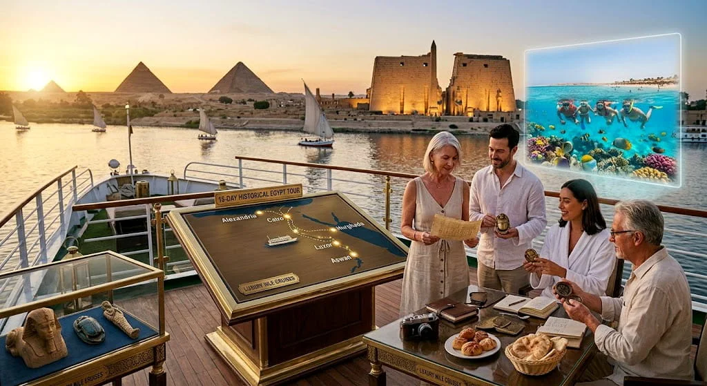 15-day historical egypt tour