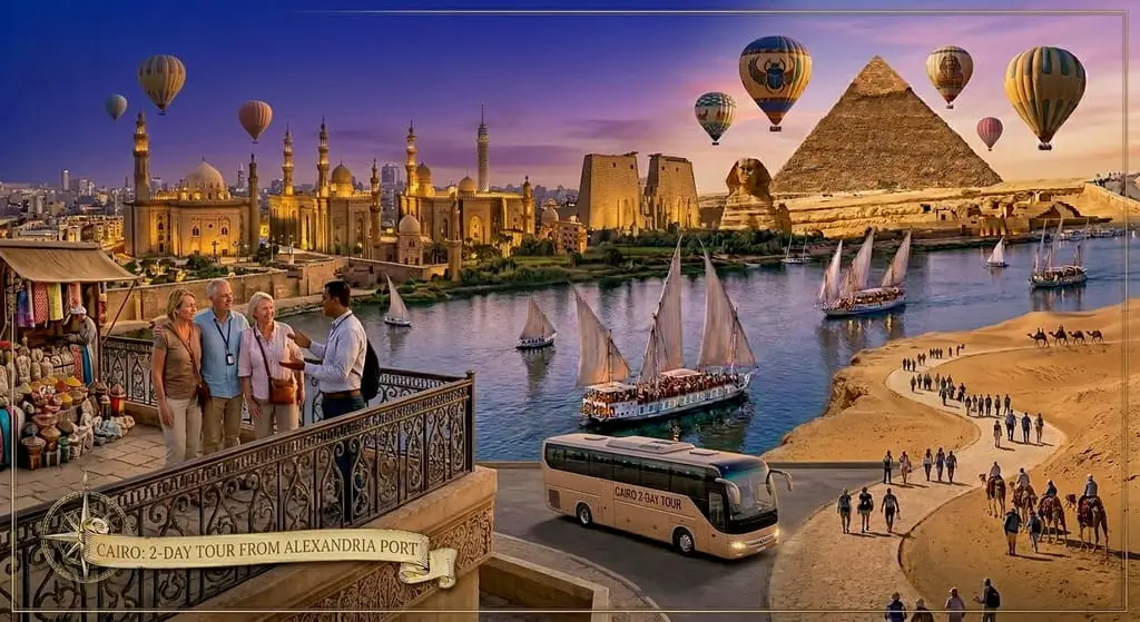 2 Days Cairo Tour From Alexandria Port
