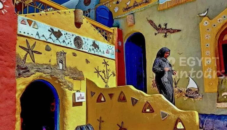 5-Day Nile Cruise Expedition; A Private Luxor to Aswan Odyssey from Cairo - Nubian house in Aswan