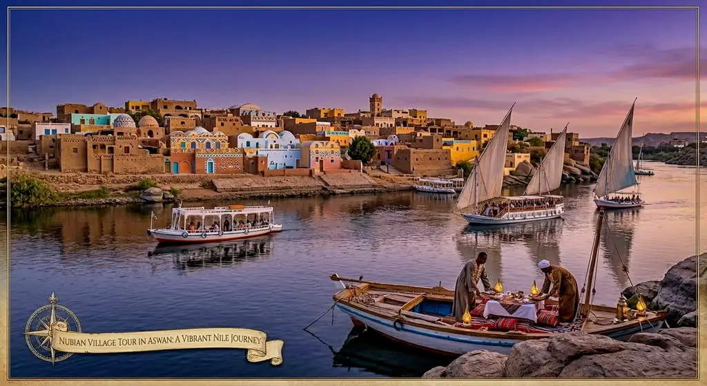 Color & Culture; Your Fun Nubian Village Tour from Aswan