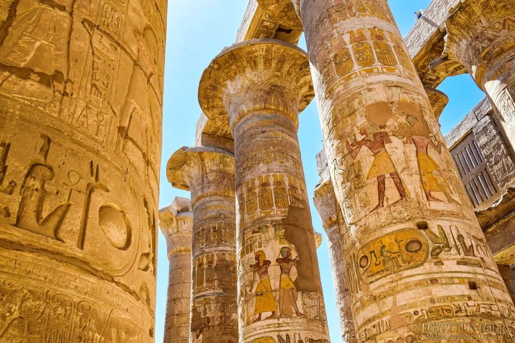 Luxor and Aswan Nile Cruises - Hypostyle Hall in Karnak temple - 4-Night Movenpick Darakum