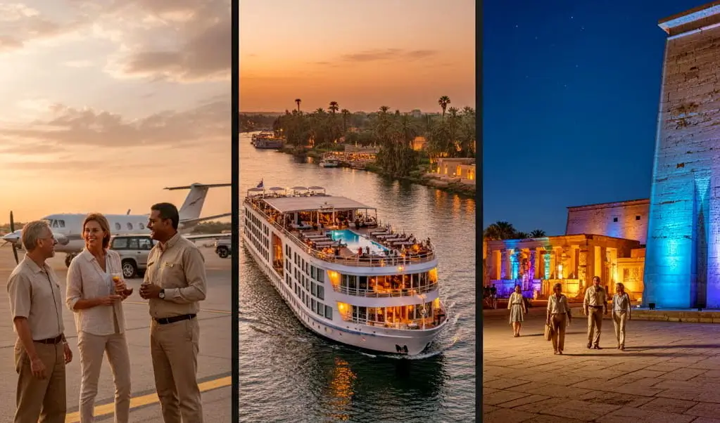 Private 4-Day Nile Cruise from Cairo; The Ultimate Luxor to Aswan Luxury Odyssey