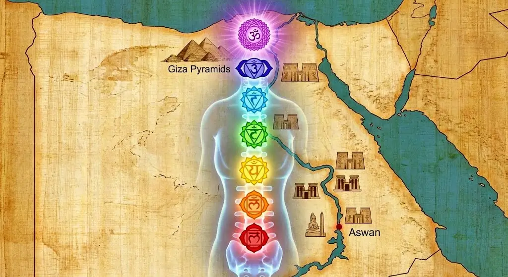 The Sacred Geography; The Nile as the Spine