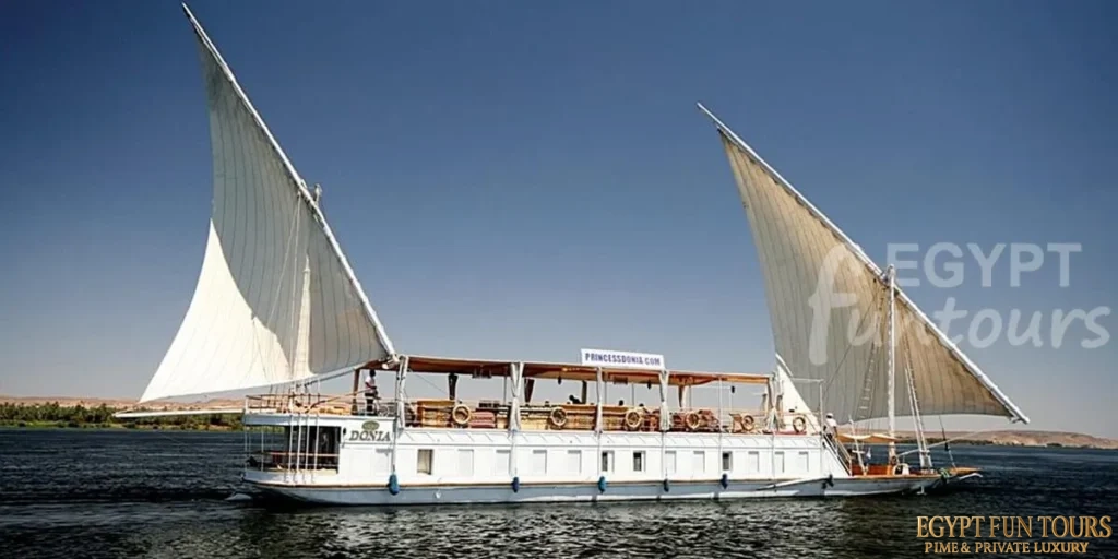 MS Donia Dahabiya Nile Cruise 6 Days From Esna Egypt Fun Tours min 1