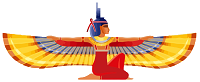 Isis with wings