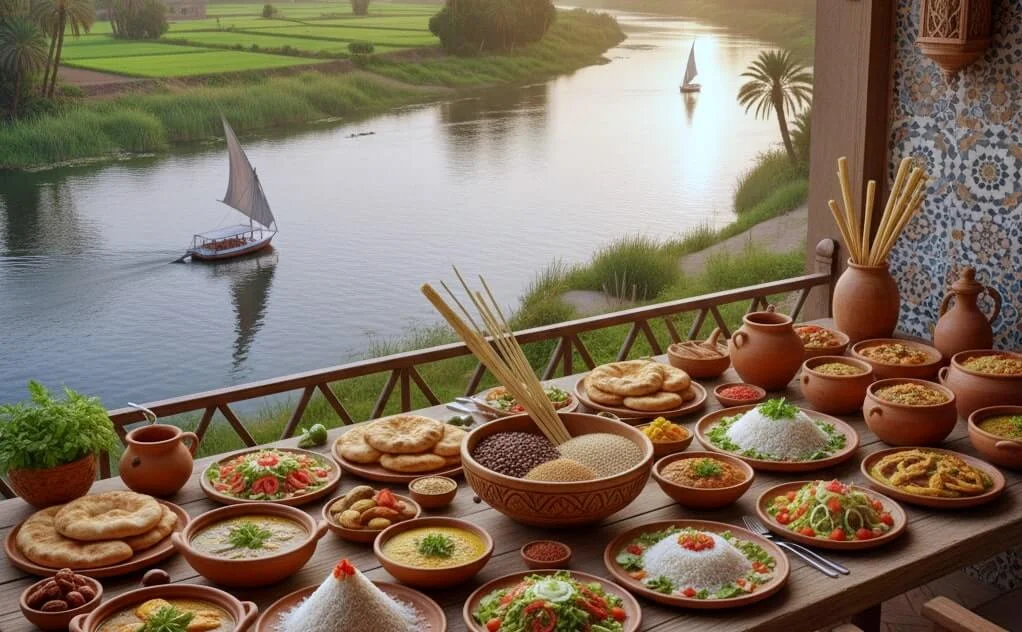 The Influence of the Nile Valley on Egyptian Cuisine