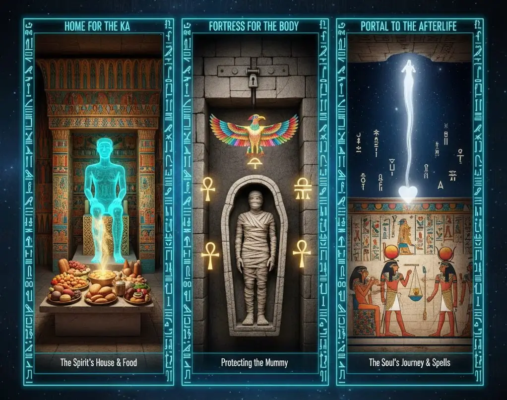 The Afterlife Machine; Why the Tomb Was Essential