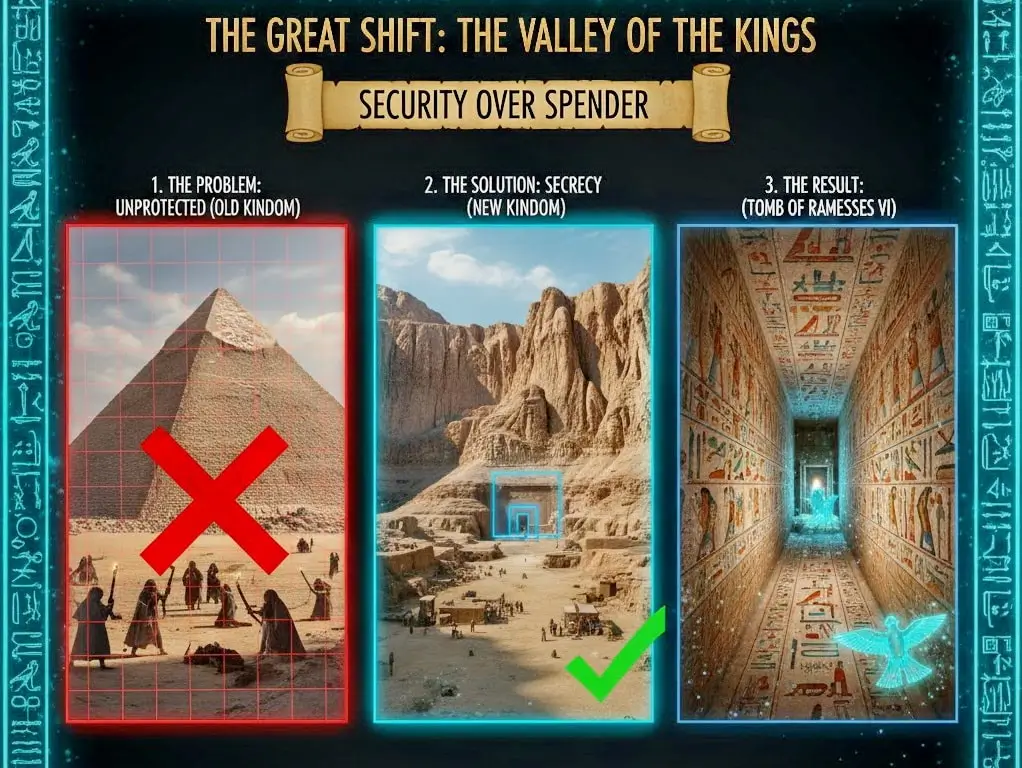 The Great Shift; Why Pharaohs Abandoned Pyramids
