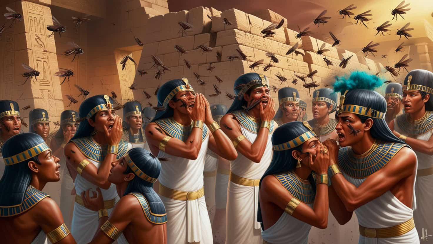 Flies Ten Plagues of Egypt Egypt Fun Tours