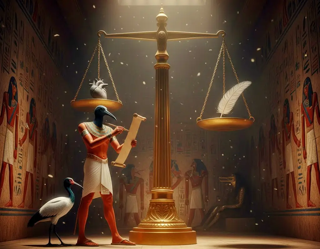 The Cosmic Role; Measuring Time and Recording Judgment