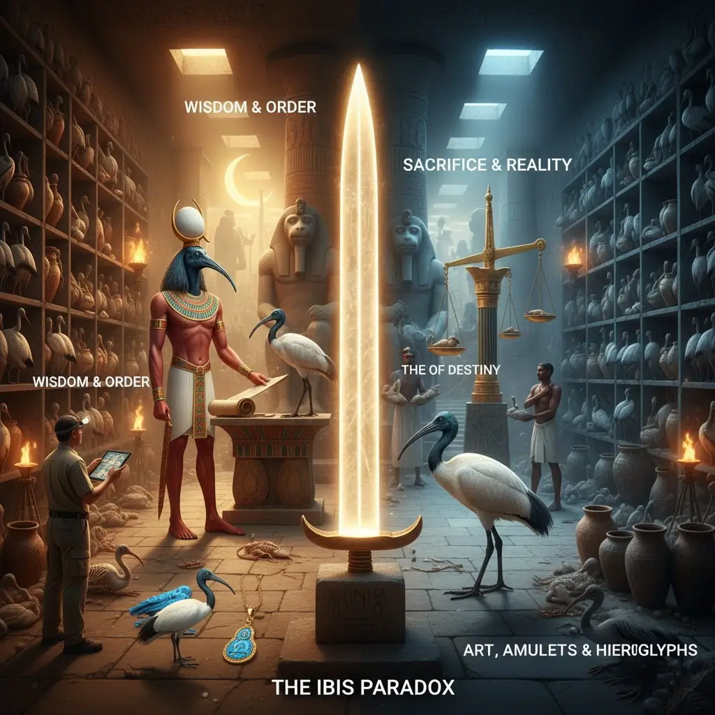 Thoth The Ibis God of Wisdom, Writing, and the Moon