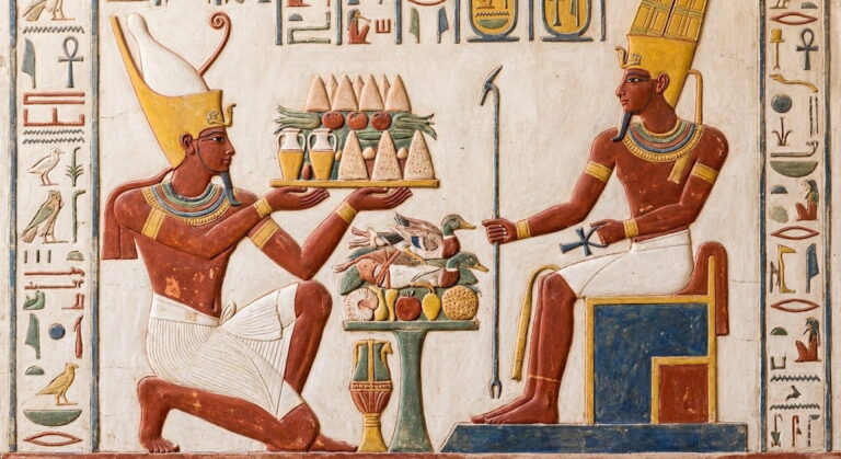 Offerings in Ancient Egypt; The Sacred Art of Sustaining the Divine