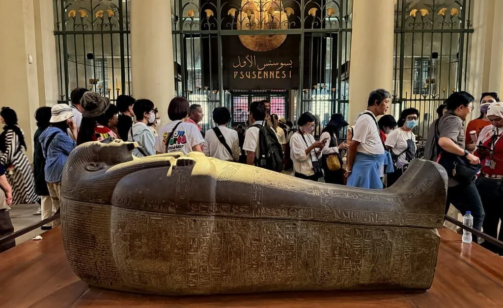 Ancient Egyptian Sarcophagus and magical meaning