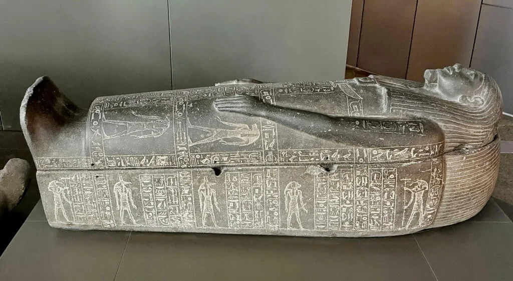 New Kingdom anthropoid (human-shaped) Sarcophagus