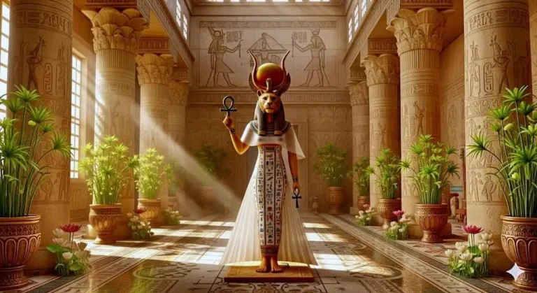 Goddess Tefnut - Ancient Egyptian gods and goddesses
