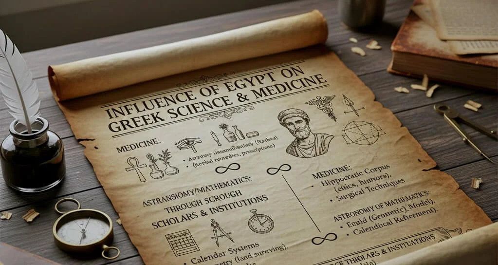Influence of Egypt on Greek Science and Medicine
