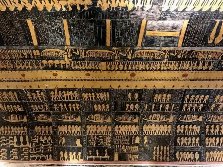 Sky Goddess Nut of ancient Egypt