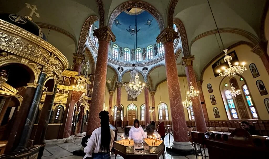 The Architecture and Interior of St. George's Church - Egypt Fun Tours