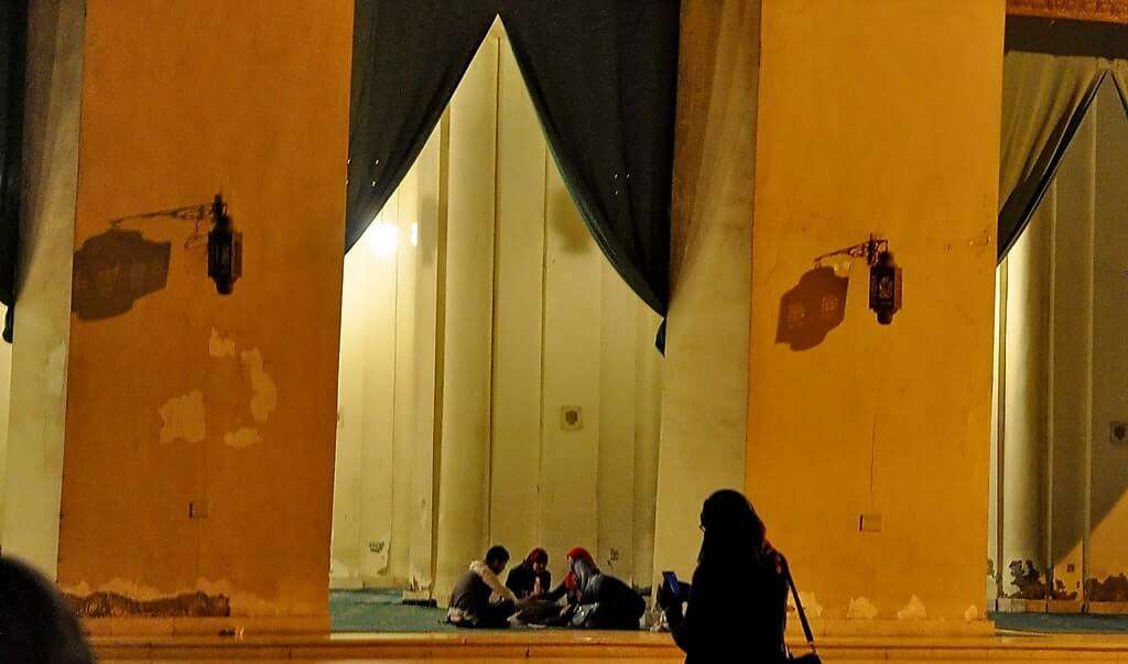 The Courtyard and Prayer Hall of Al-Hakim Mosque