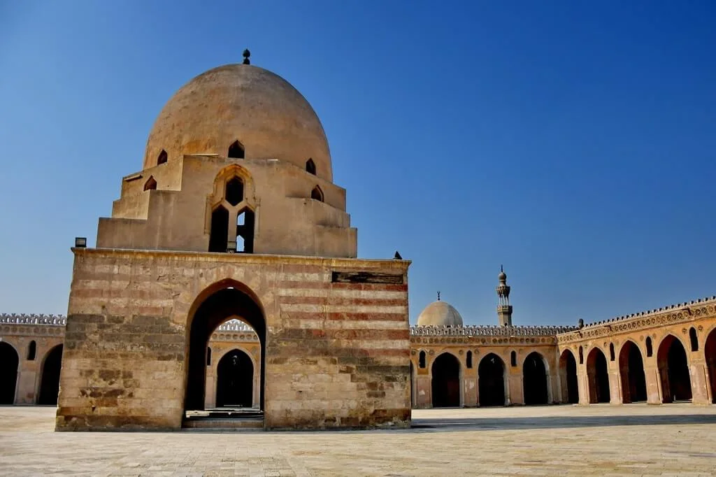 The Grand Counrtyard of Ibn Tulun Mosque