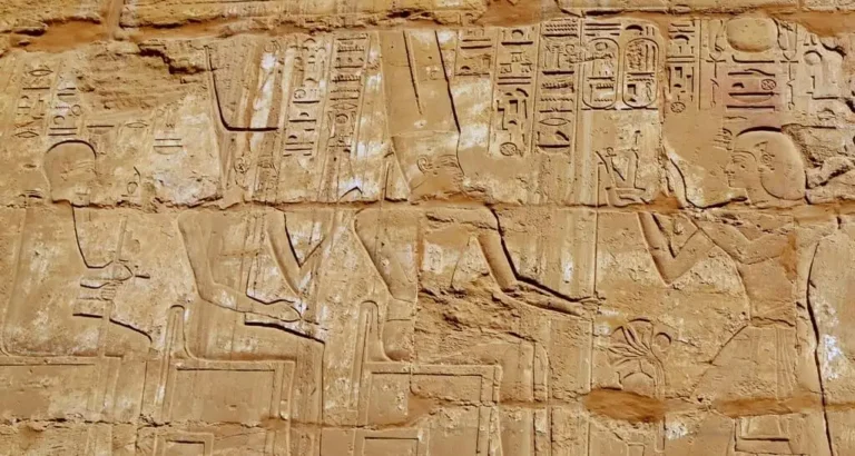 Theban Triad of Luxor, Amun, Mut, and Khonsu