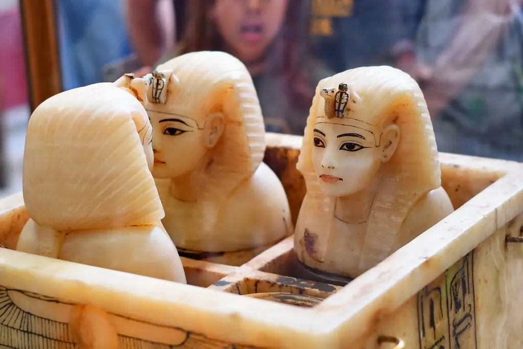 An Enduring Name from a Simple Mistake, Canopic Jars