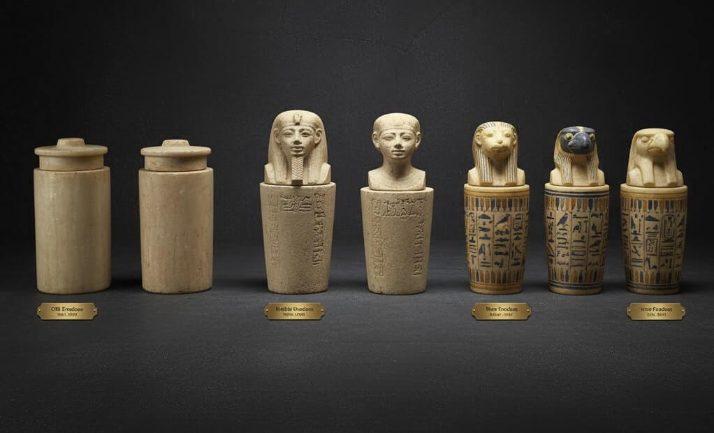 An Evolutionary Journey Through the Dynasties - The Canopic Jars