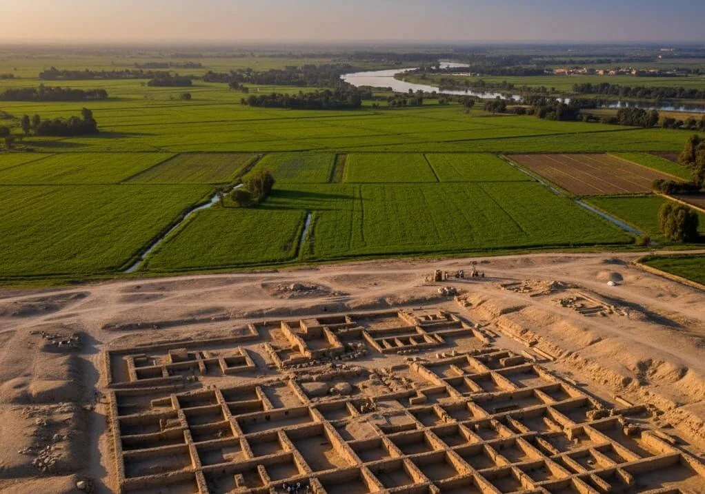 Avaris and the Land of Goshen (Hebrew)