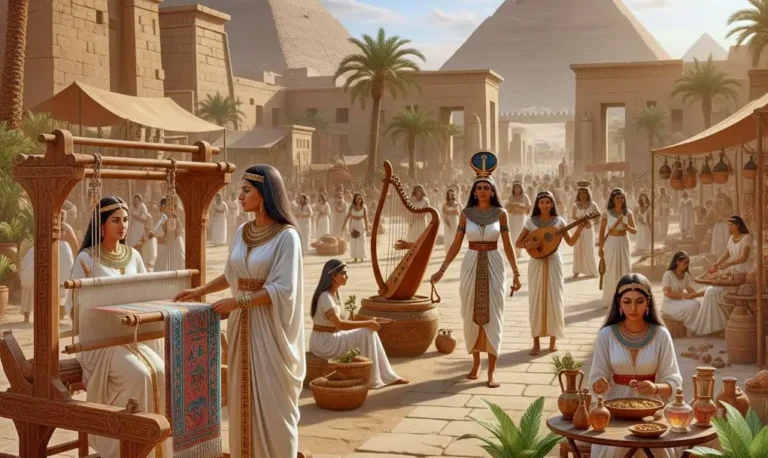 Beyond the Home; The Jobs and Rights of Women in Ancient Egypt