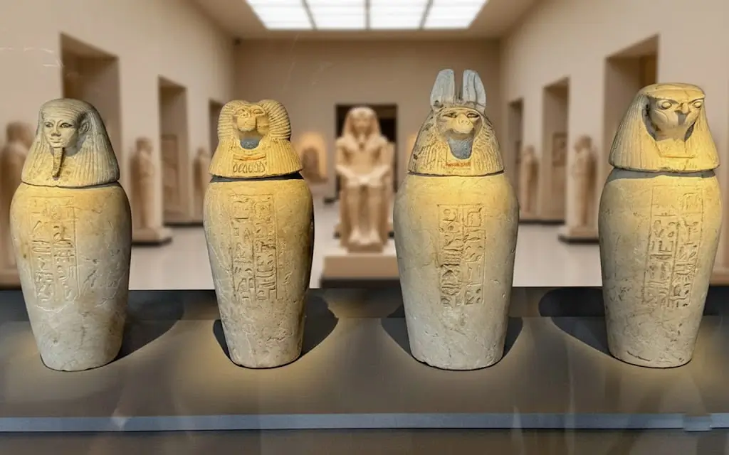 Canopic Jars The Sacred Vessels of the Egyptian Afterlife