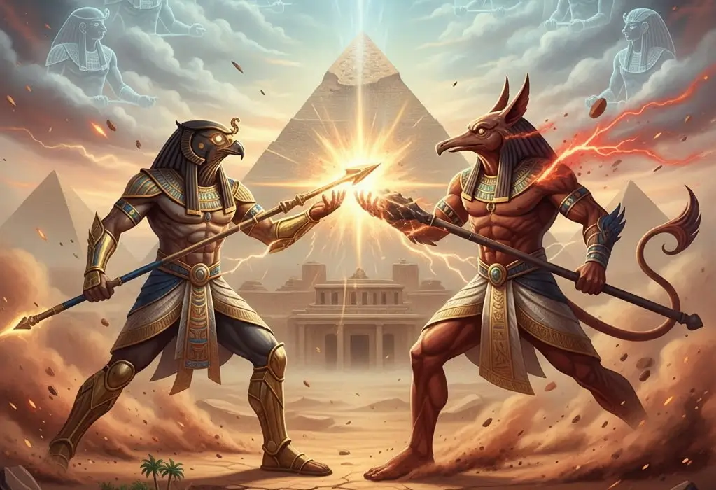 Chaos vs. Order; The Contendings of Horus and Seth