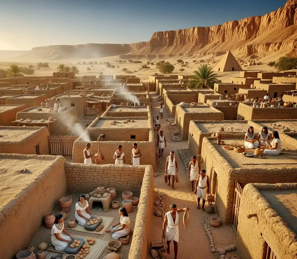 Daily Life in the Village of the Workmen