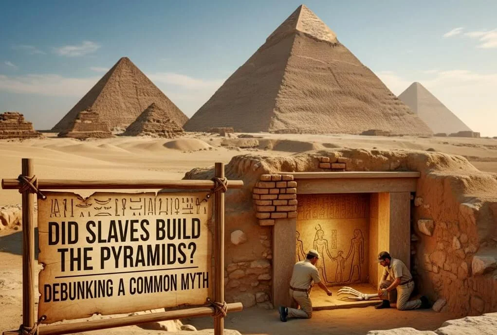 Did Slaves Build the Pyramids; Debunking a Common Myth